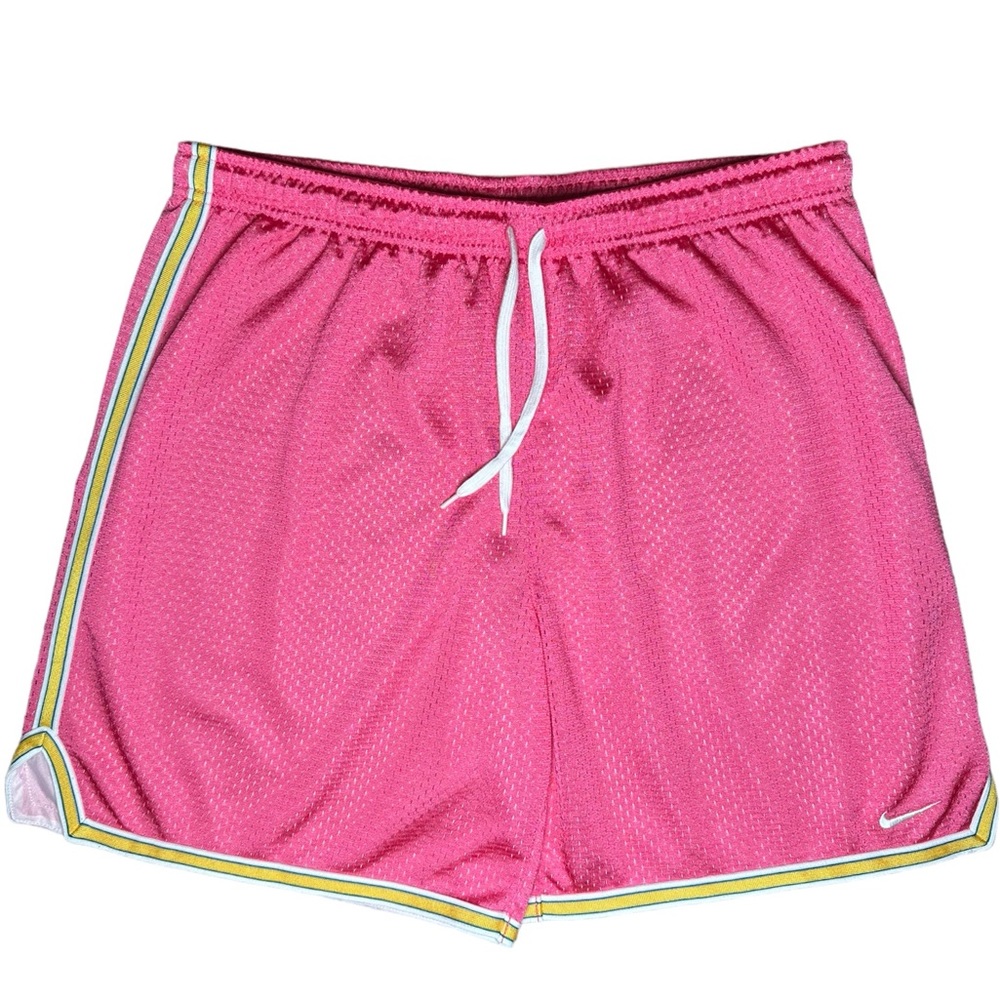 Nike Men's Pink Shorts Athletic Activewear Gym Running Barbiecore Size M
